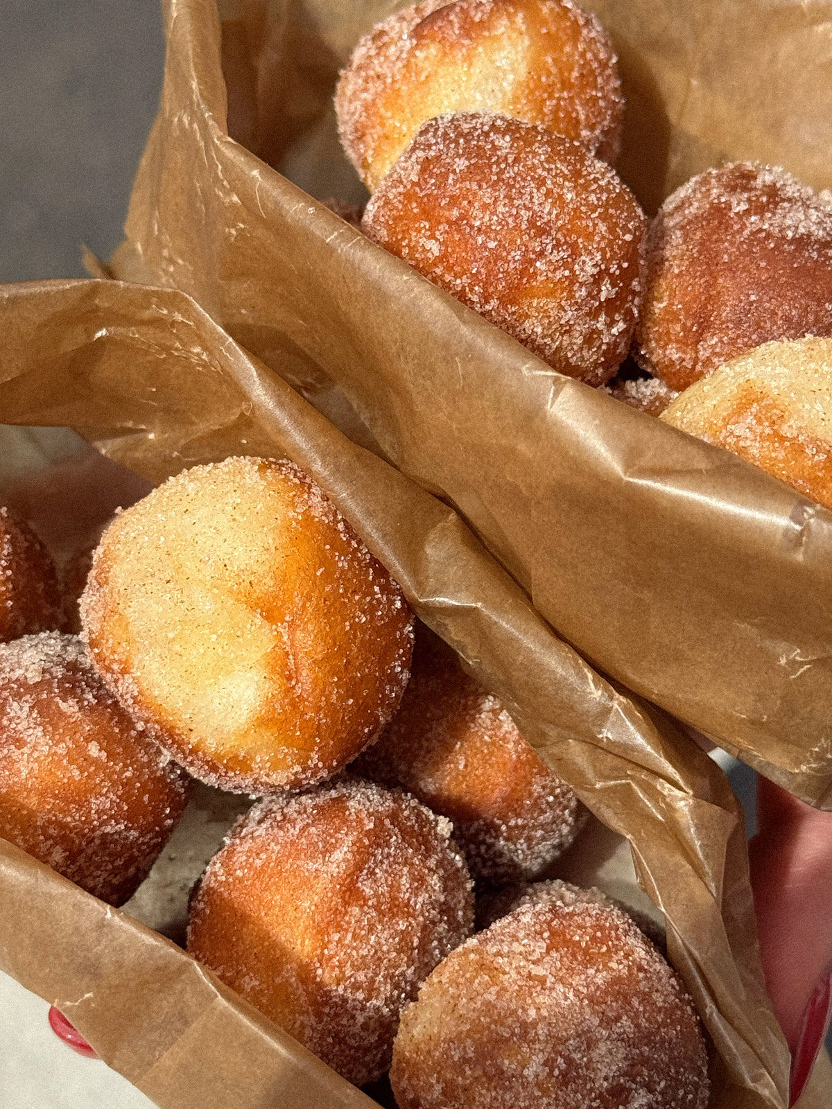 CINNAMON SUGAR DONUT HOLES